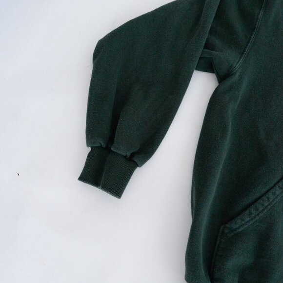 Vintage King Athletics Hunter Green Zip Up Sweater Size Medium Made In Canada - Picture 9 of 9